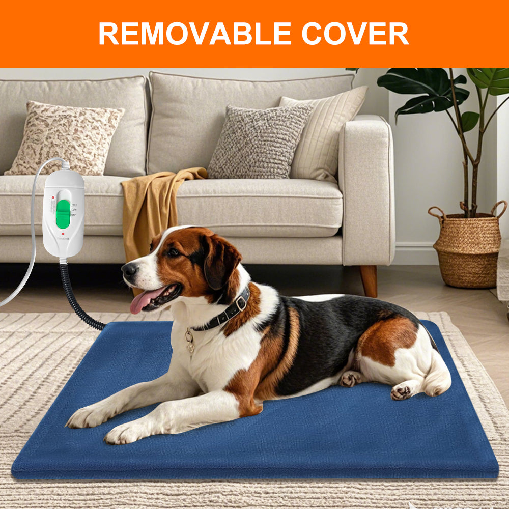Pet Heating Pad – Extra Warm Cozy Mat for Dogs & Cats, Safe & Comforting