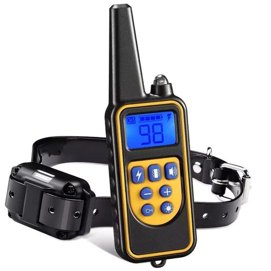 3000 FT Rechargeable Waterproof Dog Training Collar with Remote – 4 Training Modes & Adjustable Fit