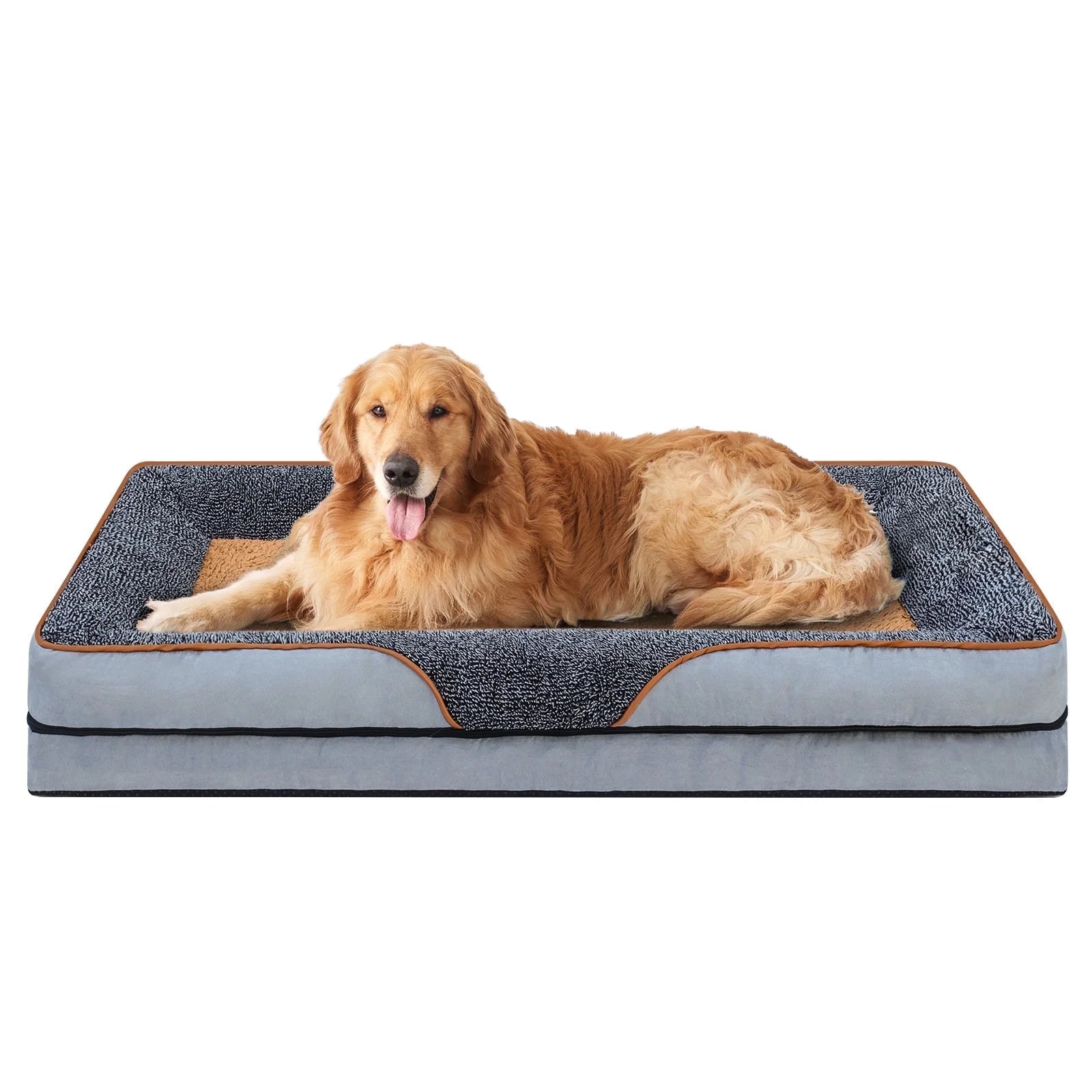 Orthopedic Dog Bed – Supportive Sofa Couch for Small, Medium & Large Dogs with Washable Cover