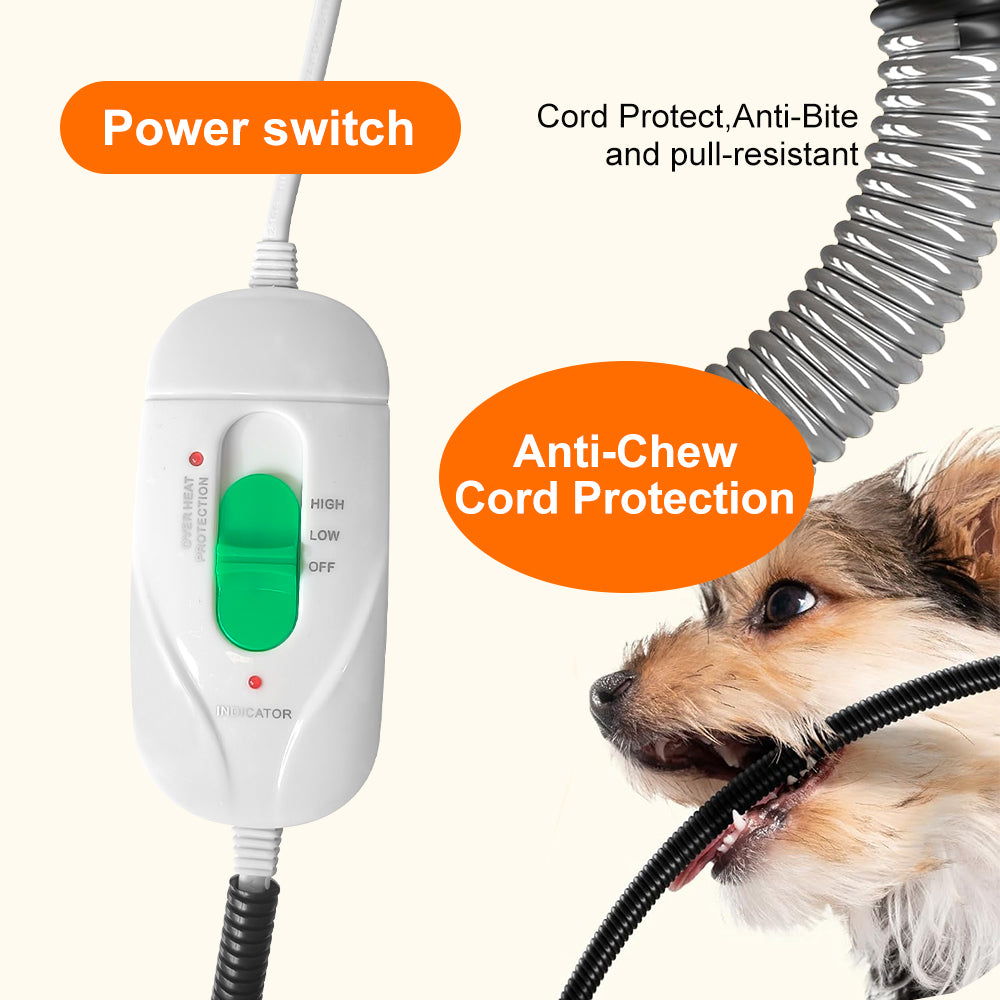 Pet Heating Pad – Extra Warm Cozy Mat for Dogs & Cats, Safe & Comforting